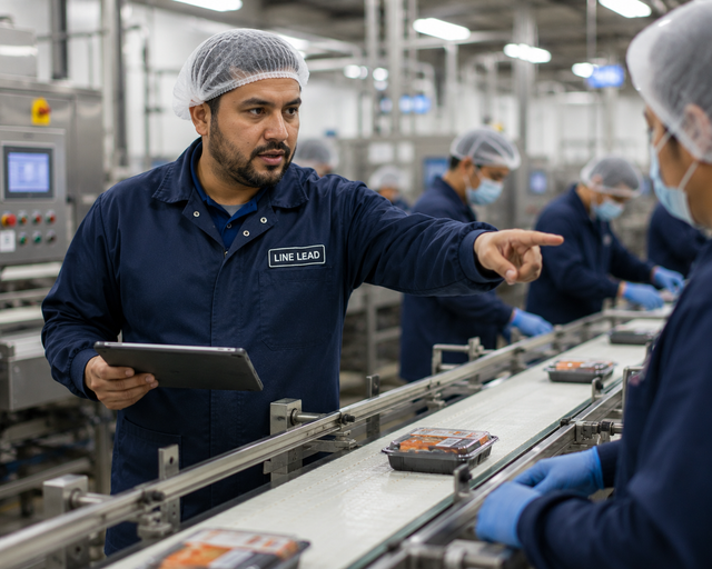 Production Line LEAD - FULL TIME 2 years experience
