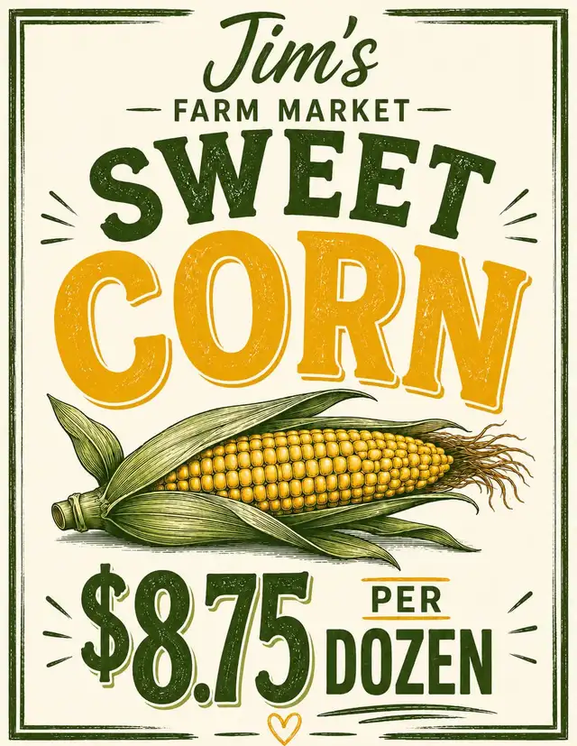 Super sweet corn