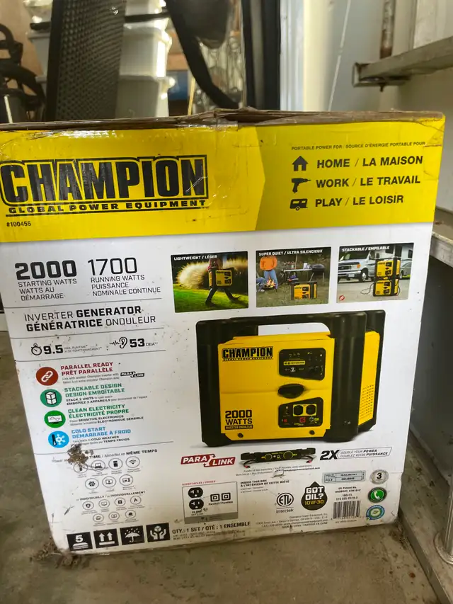 Génératrice onduleur 2000W