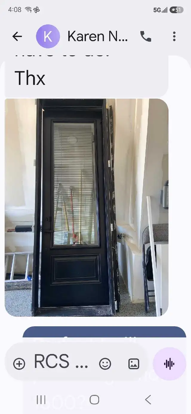 Exterior Oversized Entry Door 32 x 96'
