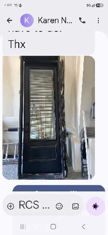 Exterior Oversized Entry Door 32 x 96'
