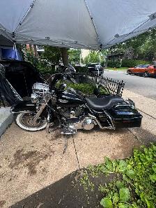 harley road king1999 moteur trans refait $6000 pas nego - Photo 2