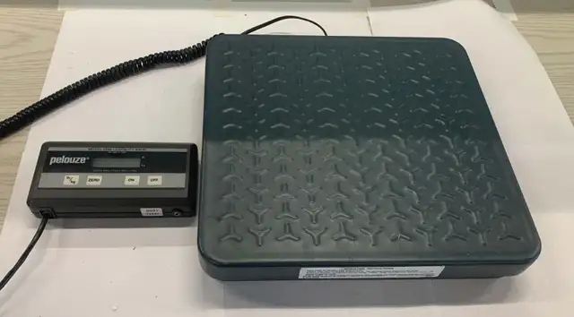 Pelouze Commercial Model 4040 400lbs / 180kg Capacity Digital Re