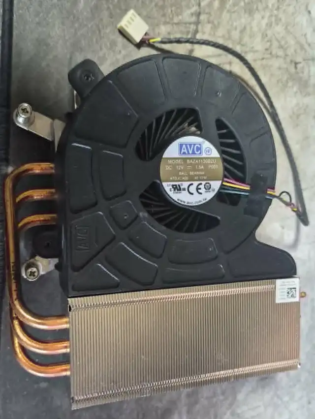 DELL PRECISION / XPS OEM CPU COOLER & BLOWER FAN – DP/N 0T57JF