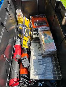 TOOLBOX FILLED WITH ODD TOOLS FOR SALE - Photo 6