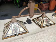 Vintage pool table light
