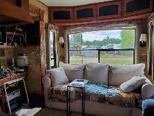 Fifth Trailer & Enclosed Deck on Seasonal Lot - Photo 2
