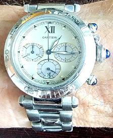 Cartier Pasha 1997 wrist watch.