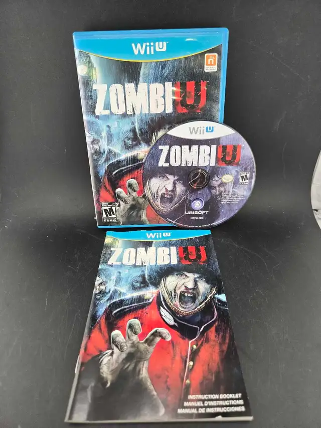 WII U ZOMBI U W/MANUAL