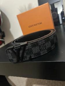Black LV belt