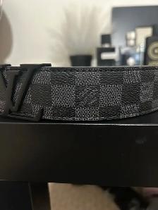 Black LV belt - Photo 3