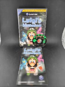 NINTENDO GAMECUBE LUIGI'S MANSION W/MANUAL