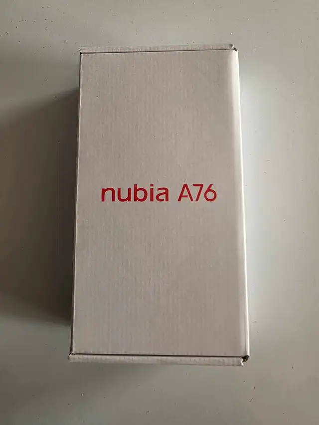 nubia A76 brand new