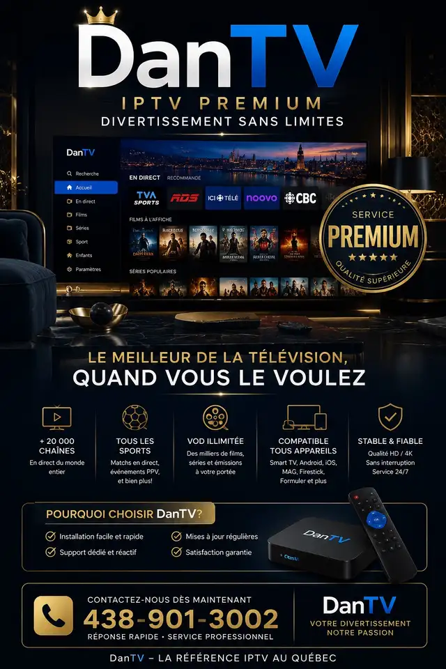 Firestick, SmartTV, Films, Séries, Live