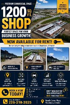 Commercial shop for rent