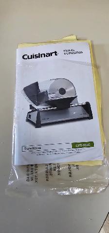 Cuisinart Professional Food/Meat Slicer, 7.5-in Blade, Stainless - Photo 10