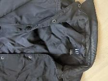 Gap Black Waterproof Jacket - Small size - $20 - Photo 3