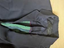 Zara Basic Navy Blazer with gold buttons - Photo 2