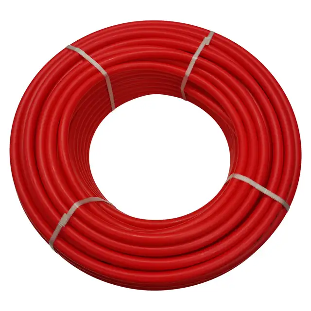 3/4'PEX Red Water Pipe Radiant Floor Heating PEX Tubing 028338