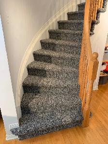 Stair Carpet Installation Ottawa | Open Stairs Closed Stairs & R - Photo 5
