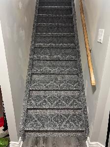 Stair Carpet Installation Ottawa | Open Stairs Closed Stairs & R - Photo 9