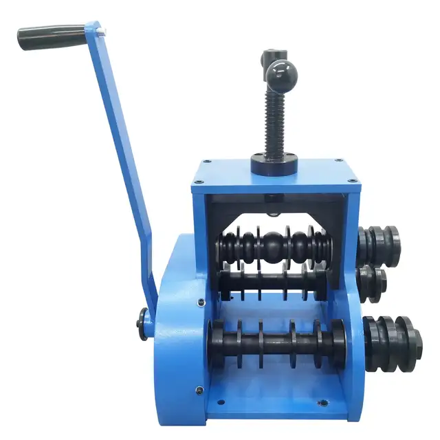 Manual Pipe Tube Ring Roll Bender Band Roller 056260