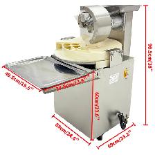 110V Pizza Dough Dividing Forming Machine 1800 balls/H 056349 - Photo 9