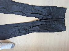 Black Shiny Trouser Pants