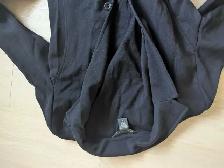 Banana Republic Long Black Coat - Photo 3