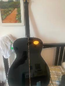 Guitare seagull Toxedo noir comme neuf - Photo 2