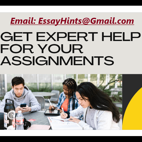 Custom Assignments for Every Course - Report/Case Study/Research