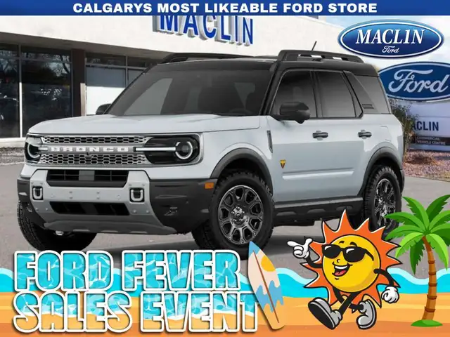 2026 Ford Bronco Sport BADLANDS | TECH PACKAGE | POWER MOONROOF
