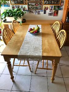 Kitchen table and chairs