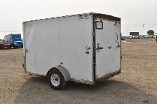 2017 H&H 13ft x 6ft Enclosed V-Nose Trailer - Photo 2