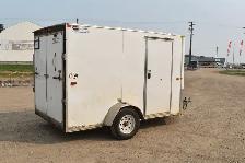 2017 H&H 13ft x 6ft Enclosed V-Nose Trailer - Photo 3