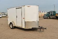 2017 H&H 13ft x 6ft Enclosed V-Nose Trailer - Photo 4
