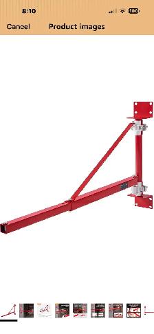 Electric Hoist  Support Arm Vevor - Photo 2