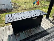 SUNBEAM 57" 50,000 BTU ALUMINUM LIQUID PROPANE FIRE PIT
