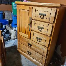 Ensemble de chambre a coucher pour enfant en  bois ( véritable ) - Photo 3