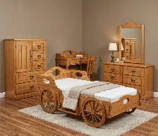 Ensemble de chambre a coucher pour enfant en  bois ( véritable ) - Photo 6