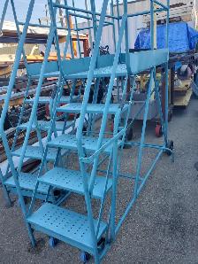 ROLLING STEEL INDUSTRIAL STAIRS HEAVY DUTY - Photo 2