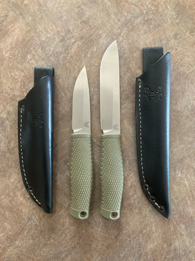 Benchmade Puukko and Leuku