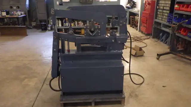 Scotchmen 50 Ton Iron Worker.