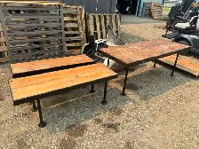 store / retail shelving racks and tables