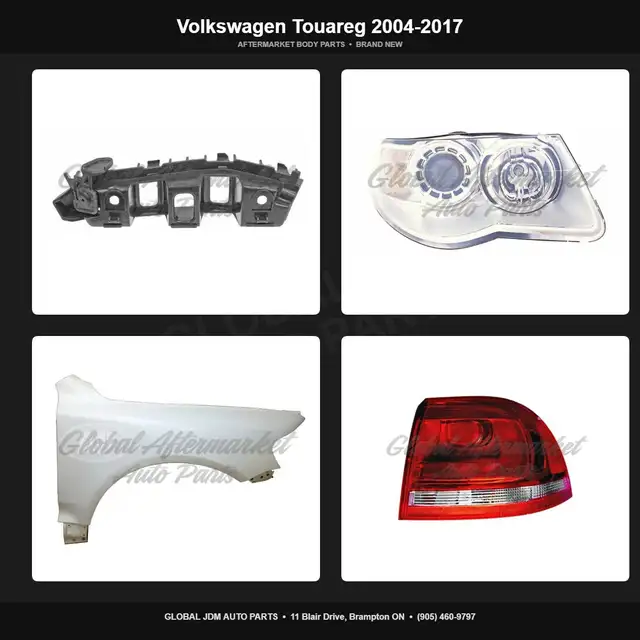 Volkswagen Touareg 2004-2017 Grille Fender Bumper Brand New