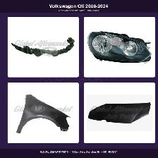 Volkswagen Gti 2006-2024 Bumper Fender Absorber Hood Mirror