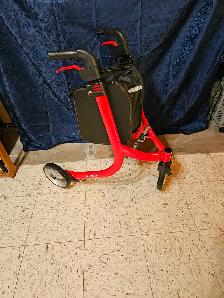 3 wheeled walker and adjustable cane