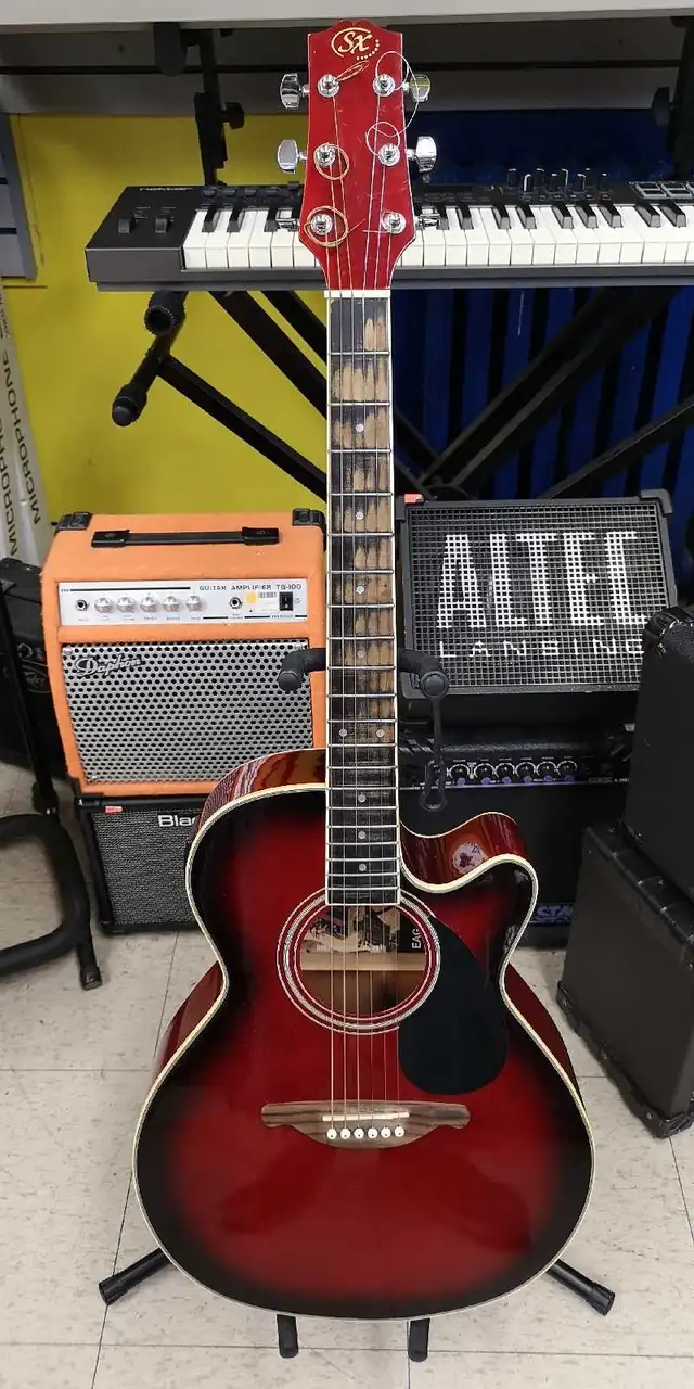 Guitare acoustique électrique SX