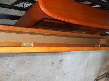 Futon, Metal Frame with Wooden Ends - Photo 2