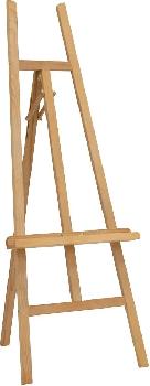 Easel art stand display